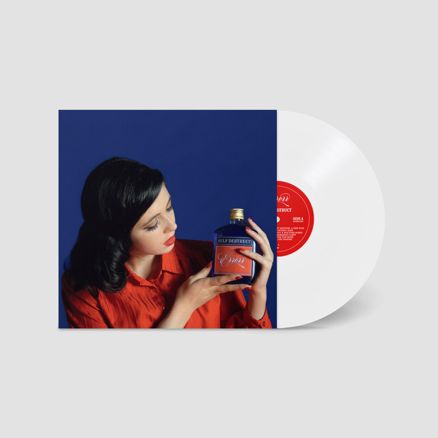 Errorr Self Destruct Fuzz Club Edition vinyle blanc