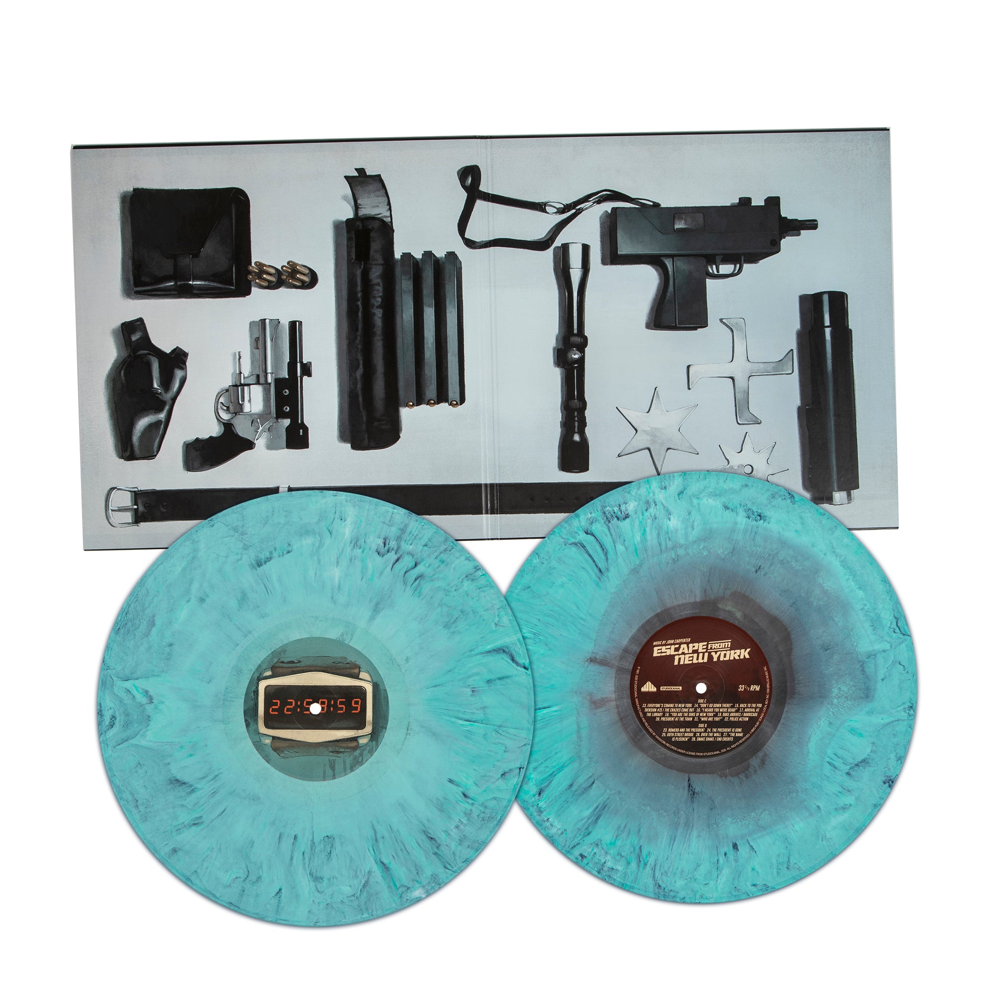 Waxwork Records John Carpenter Escape From New York vinyle BO étendue