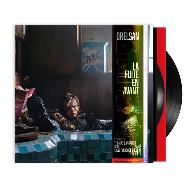 Orelsan La fuite en avant vinyle double gatefold