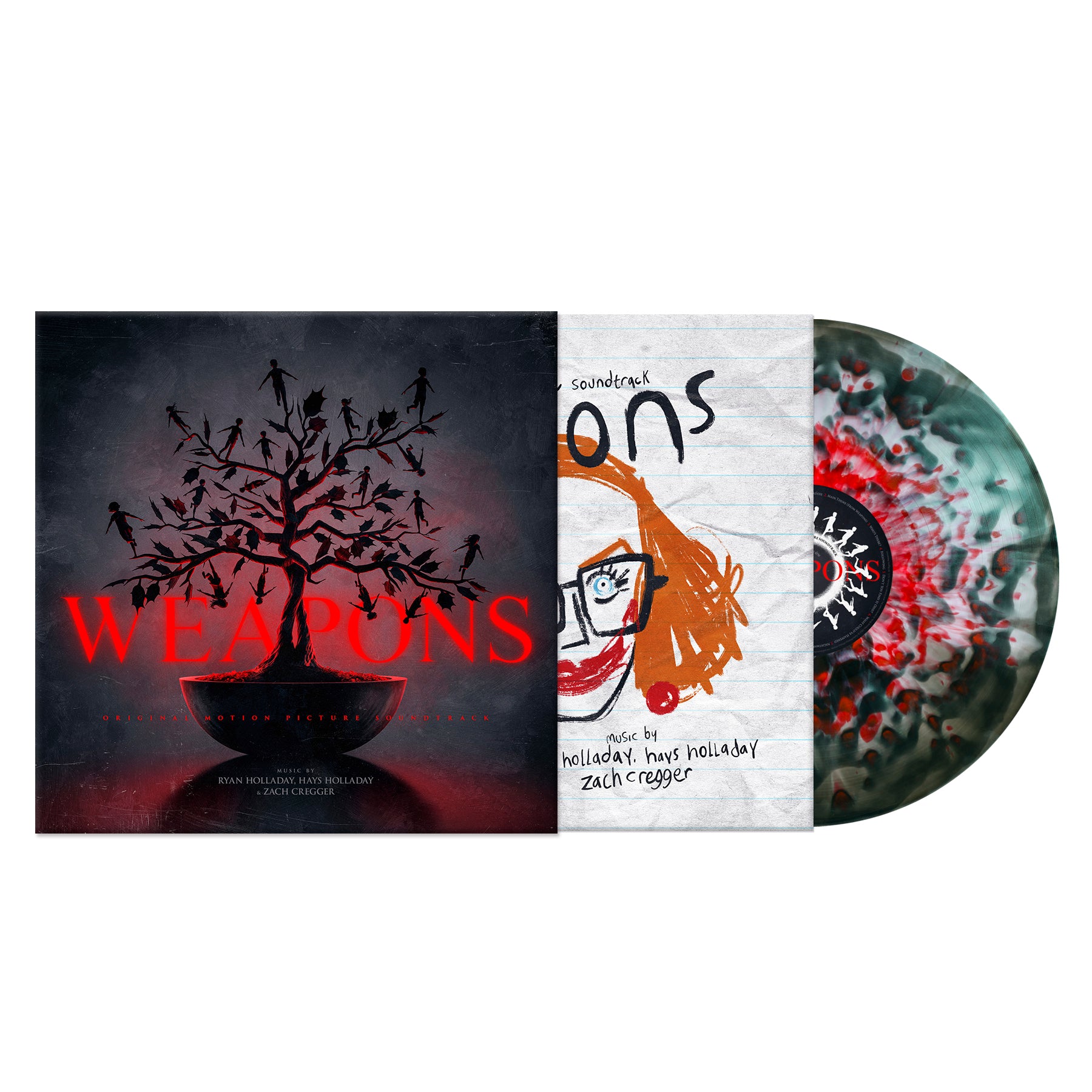 Waxwork Records Weapons vinyle splatter lenticulaire