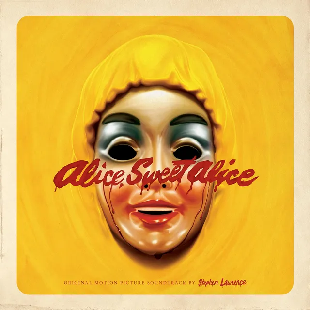 Waxwork Records Alice Sweet Alice vinyle BO jaune splatter