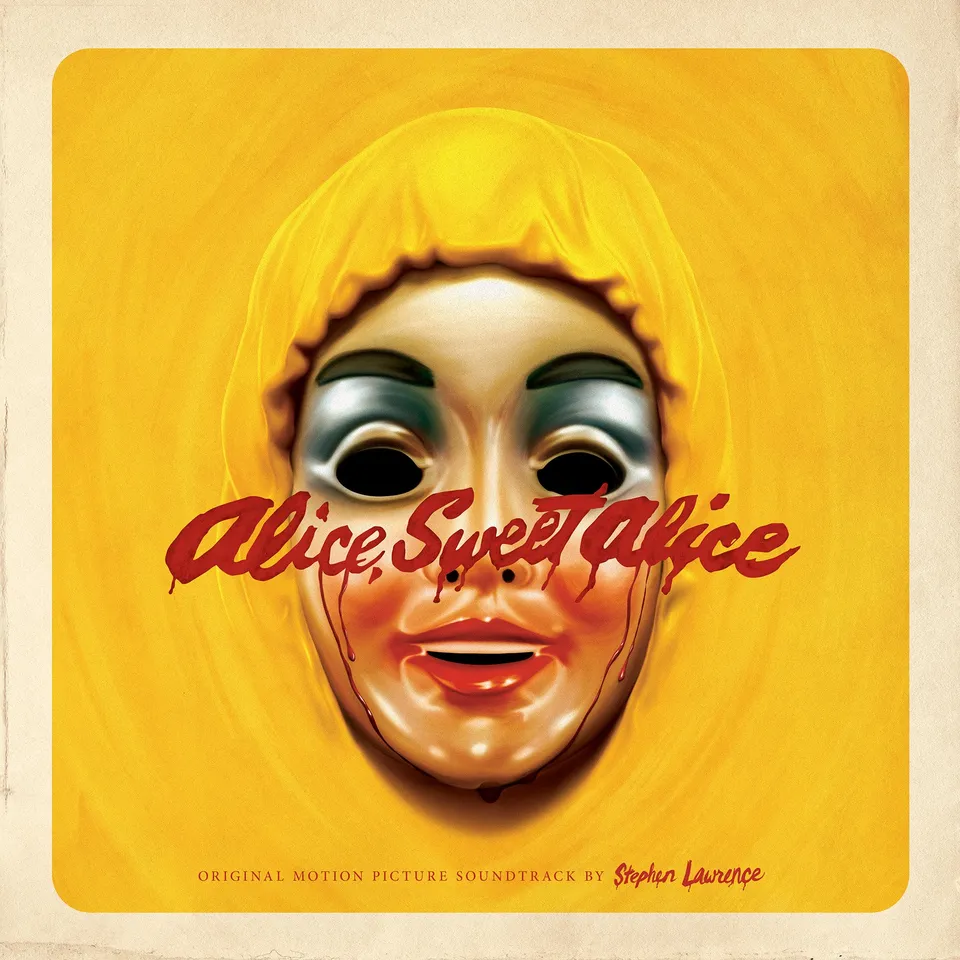 Waxwork Records Alice Sweet Alice vinyle BO jaune splatter