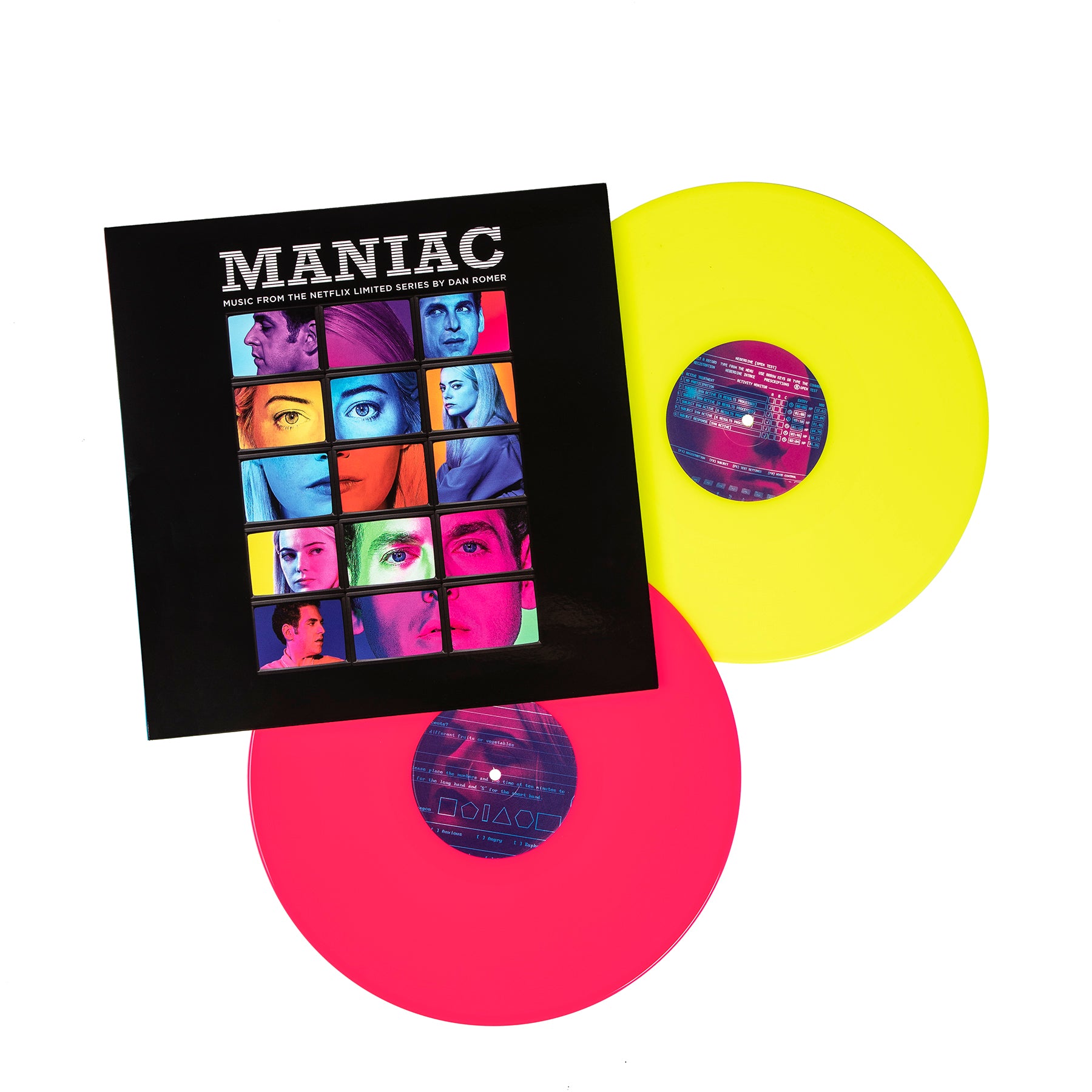 Waxwork Records Maniac vinyle 2xLP jaune rose 180g