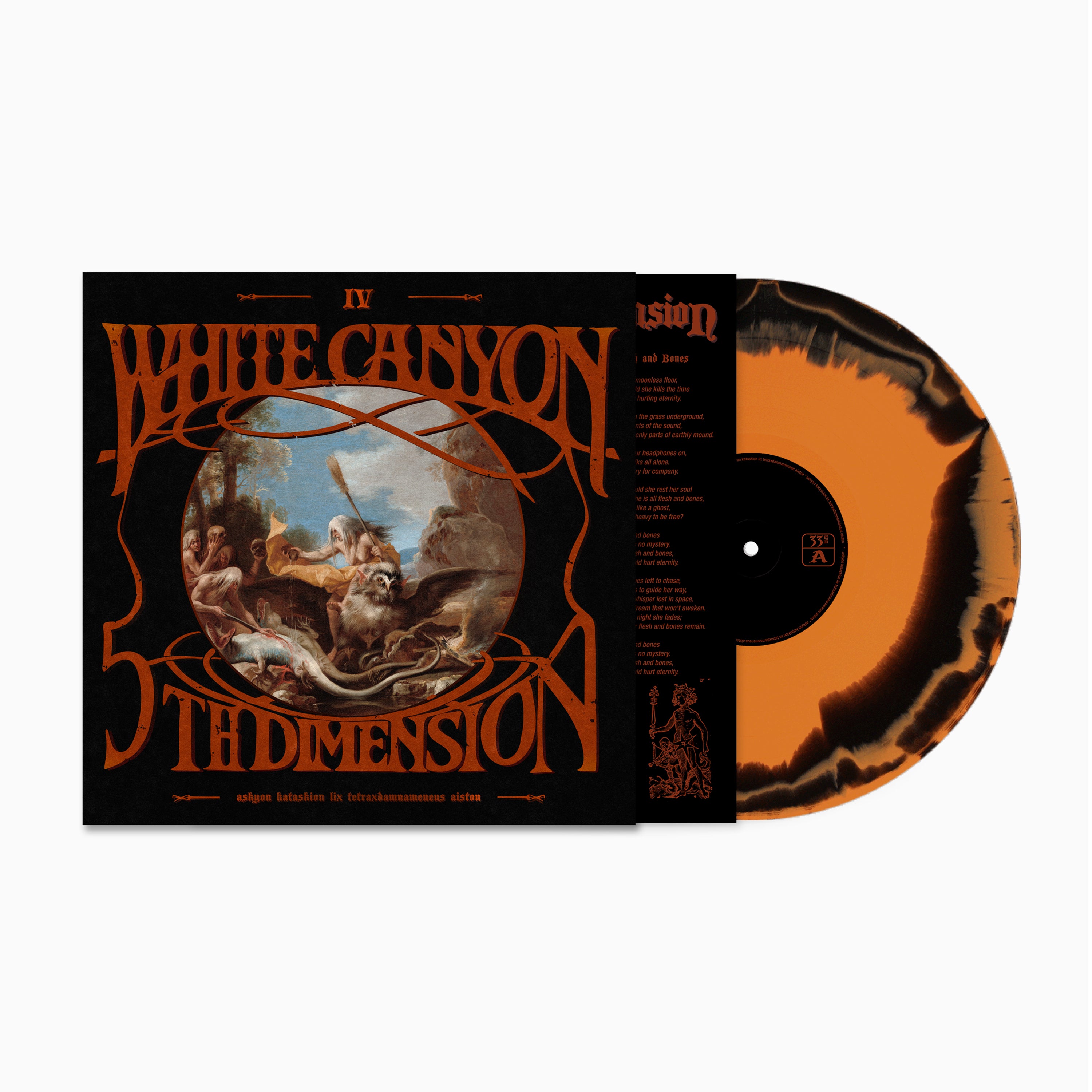White Canyon 5th Dimension IV vinyle swirl 180g précommande