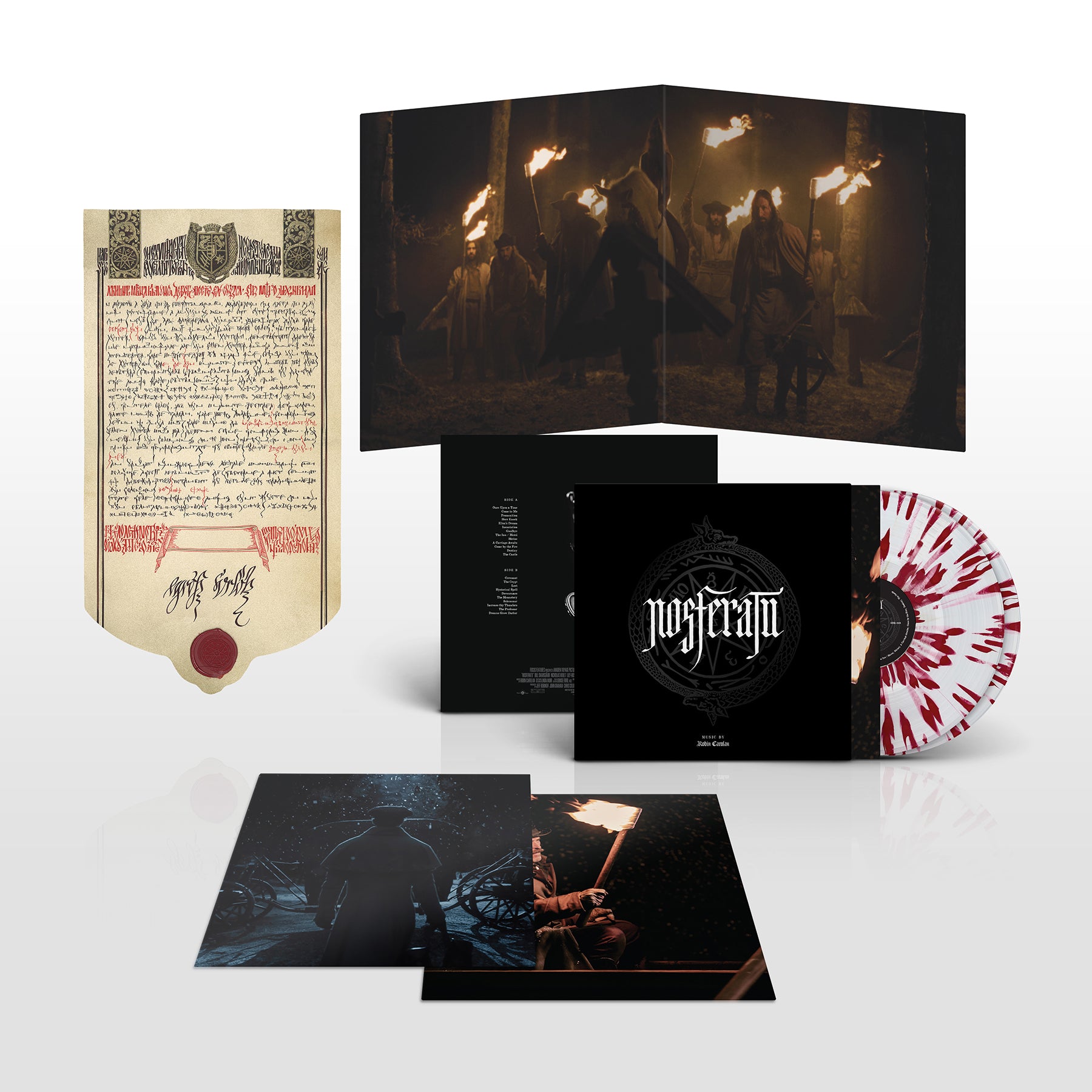 Waxwork Records Nosferatu vinyle BO film Eggers