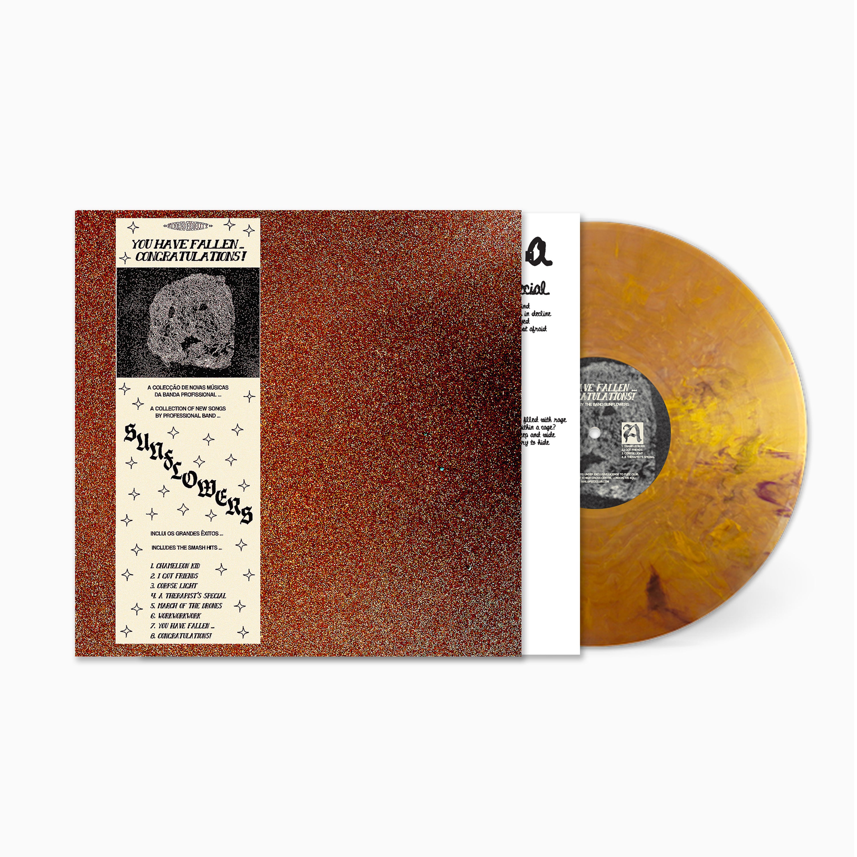 Sunflowers You Have Fallen vinyle gold 180g limité