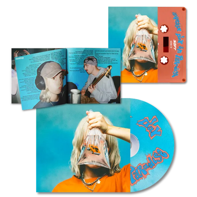 Chess Club Records Another Day in Paradise bundle CD + cassette signé