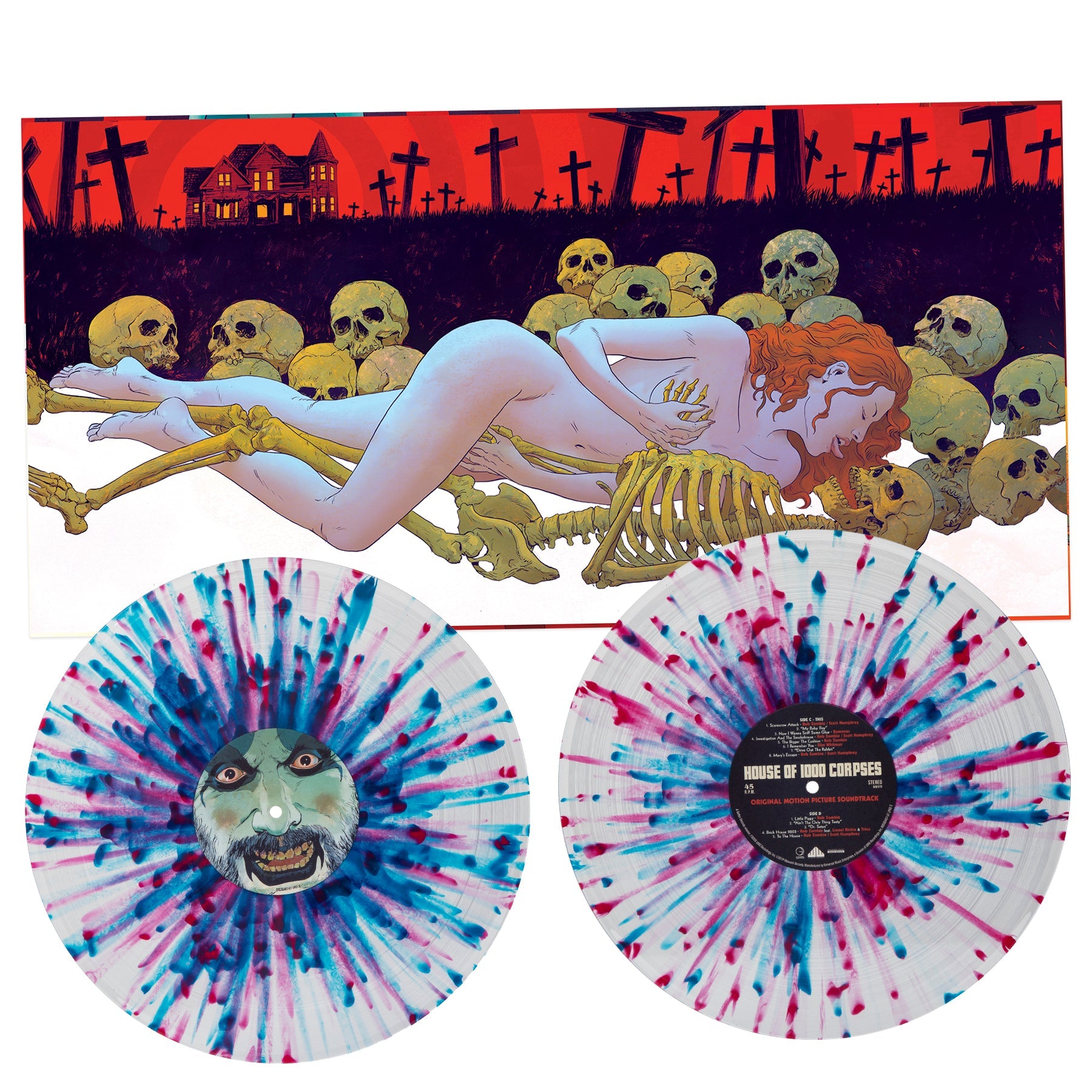 Waxwork Records Rob Zombie Firefly Trilogy coffret vinyle 6 LP splatter