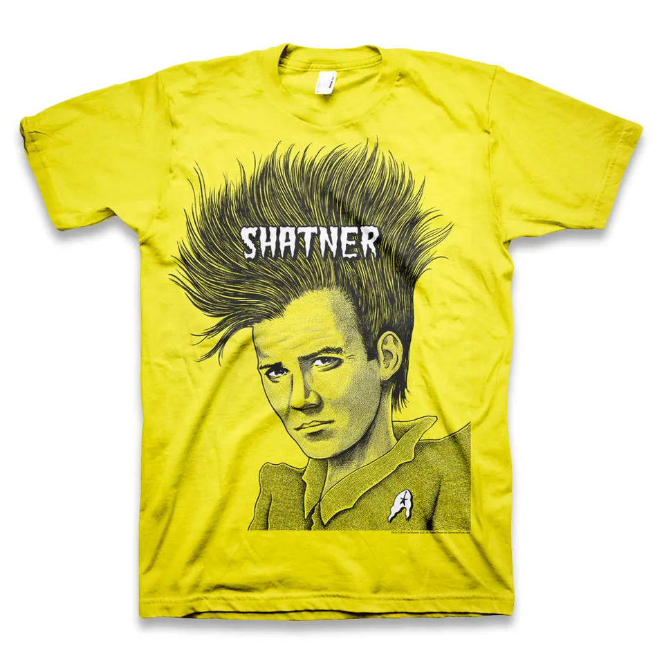 Dr Demento Covered in Punk t-shirt Shatner jaune