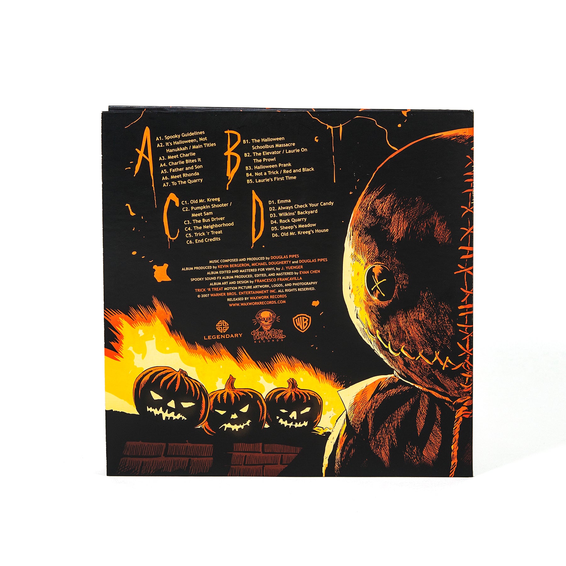 Waxwork Records Trick'r Treat vinyle double LP bande originale