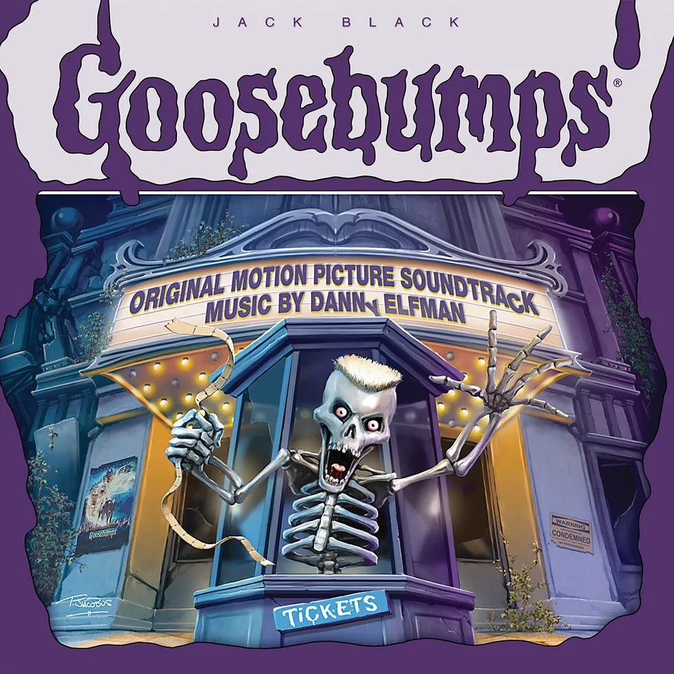 Waxwork Records Goosebumps vinyle double LP vert orange