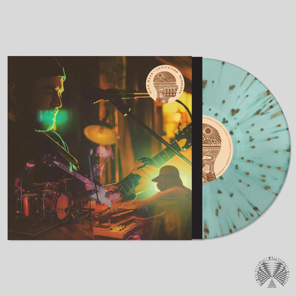 Alex Maas Levitation Session vinyle coke bottle gold splatter