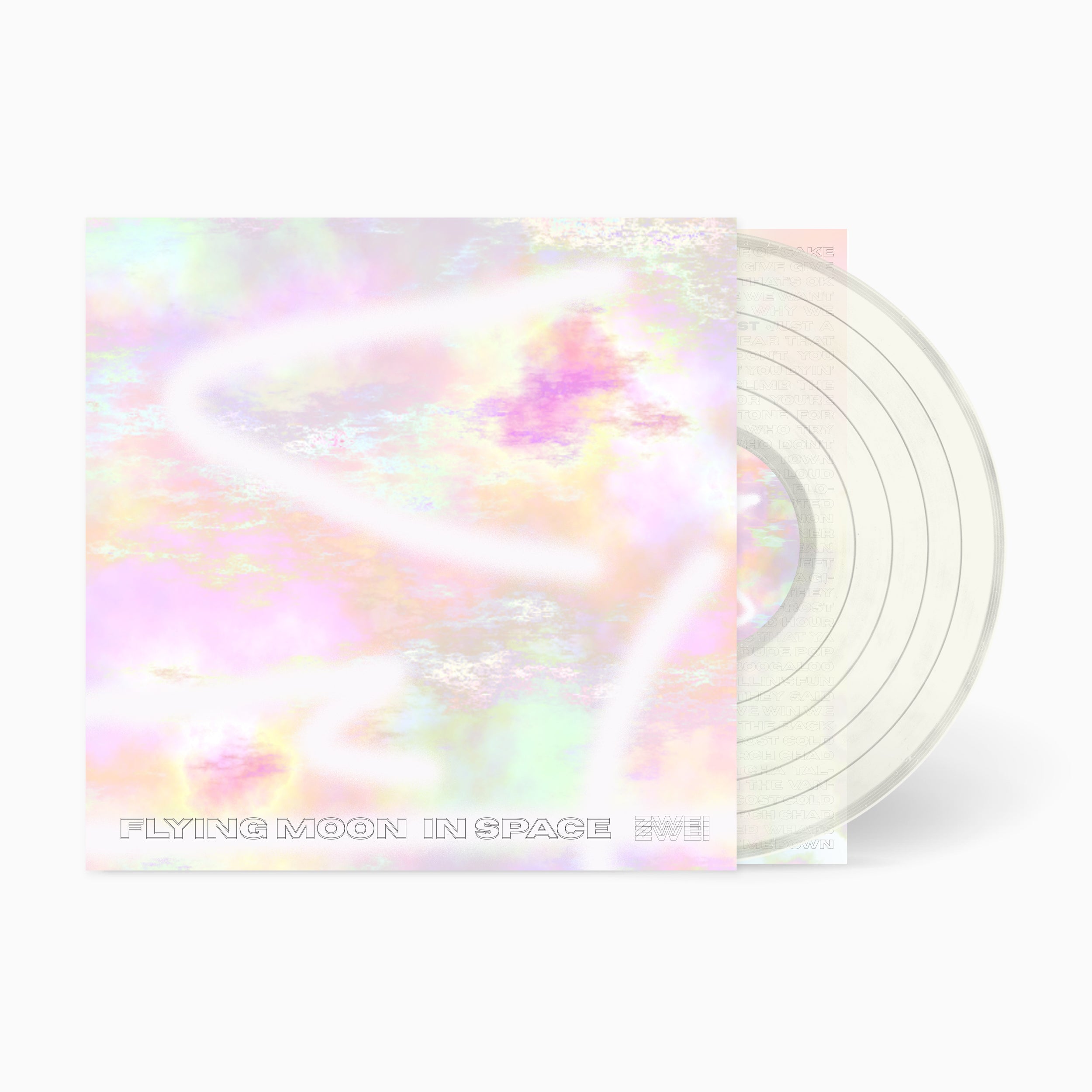 Flying Moon In Space Zwei vinyle milky-clear 180g