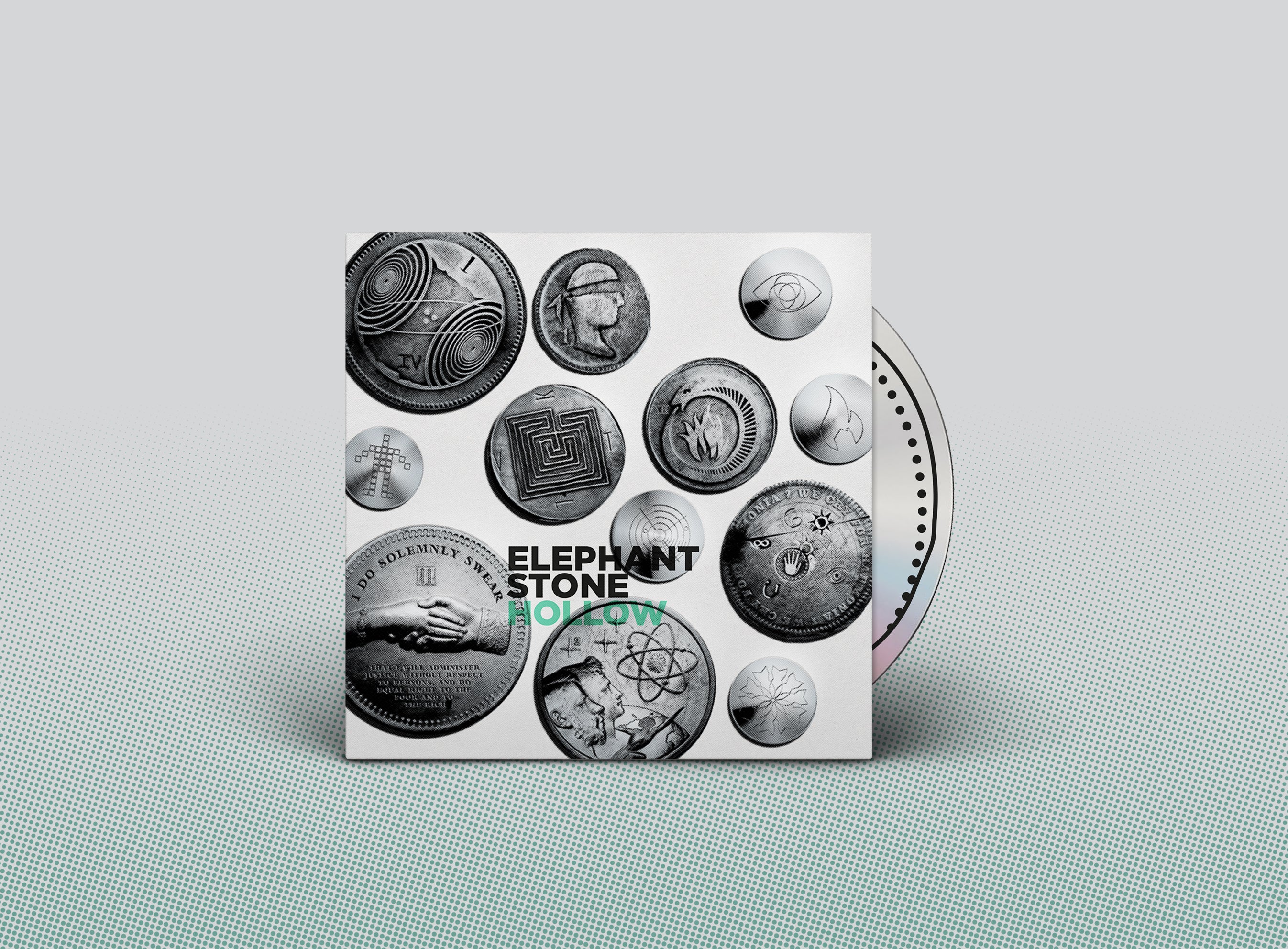 Elephant Stone Hollow vinyle LP blanc concept sci-fi
