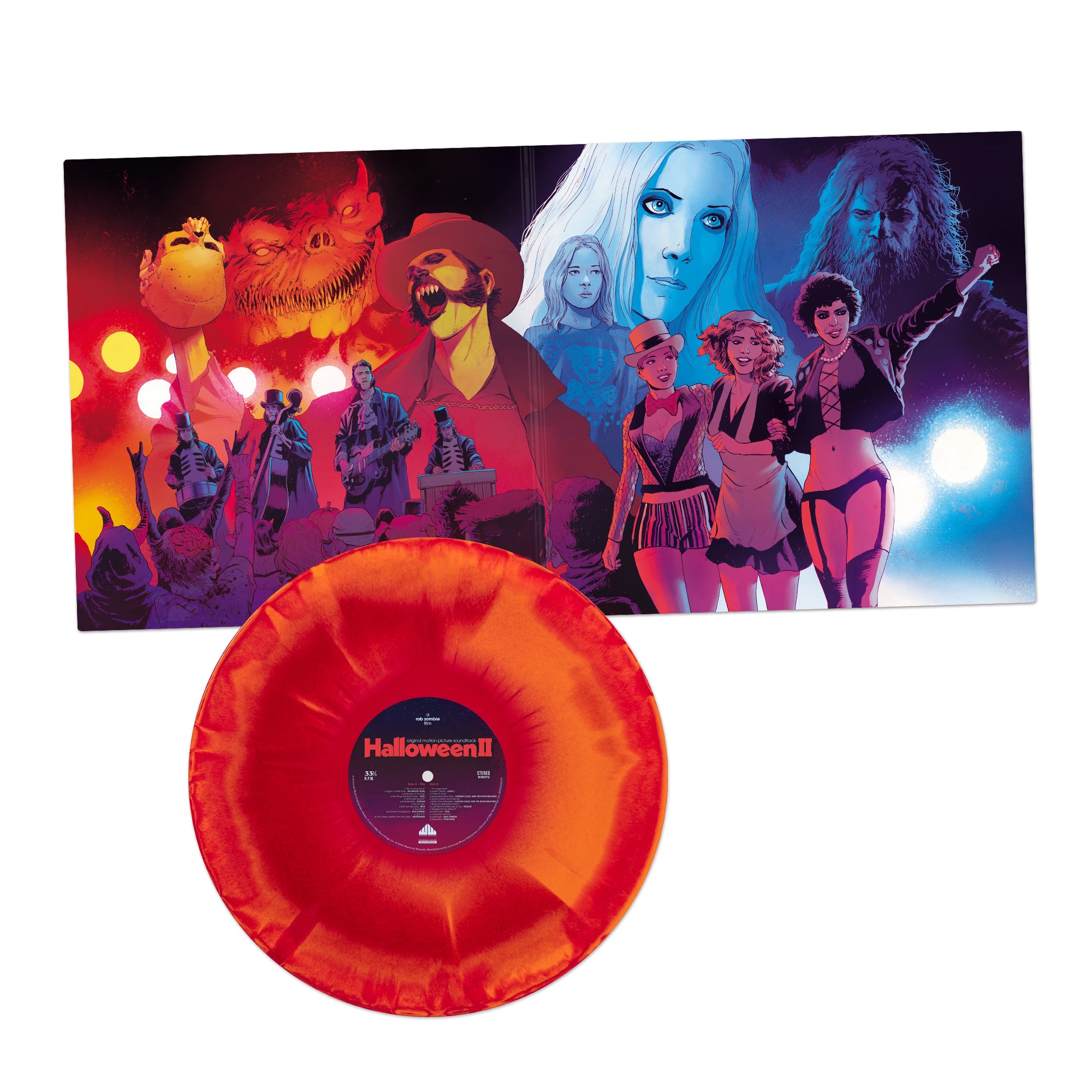 Waxwork Rob Zombie Halloween II vinyle blanc BO slasher