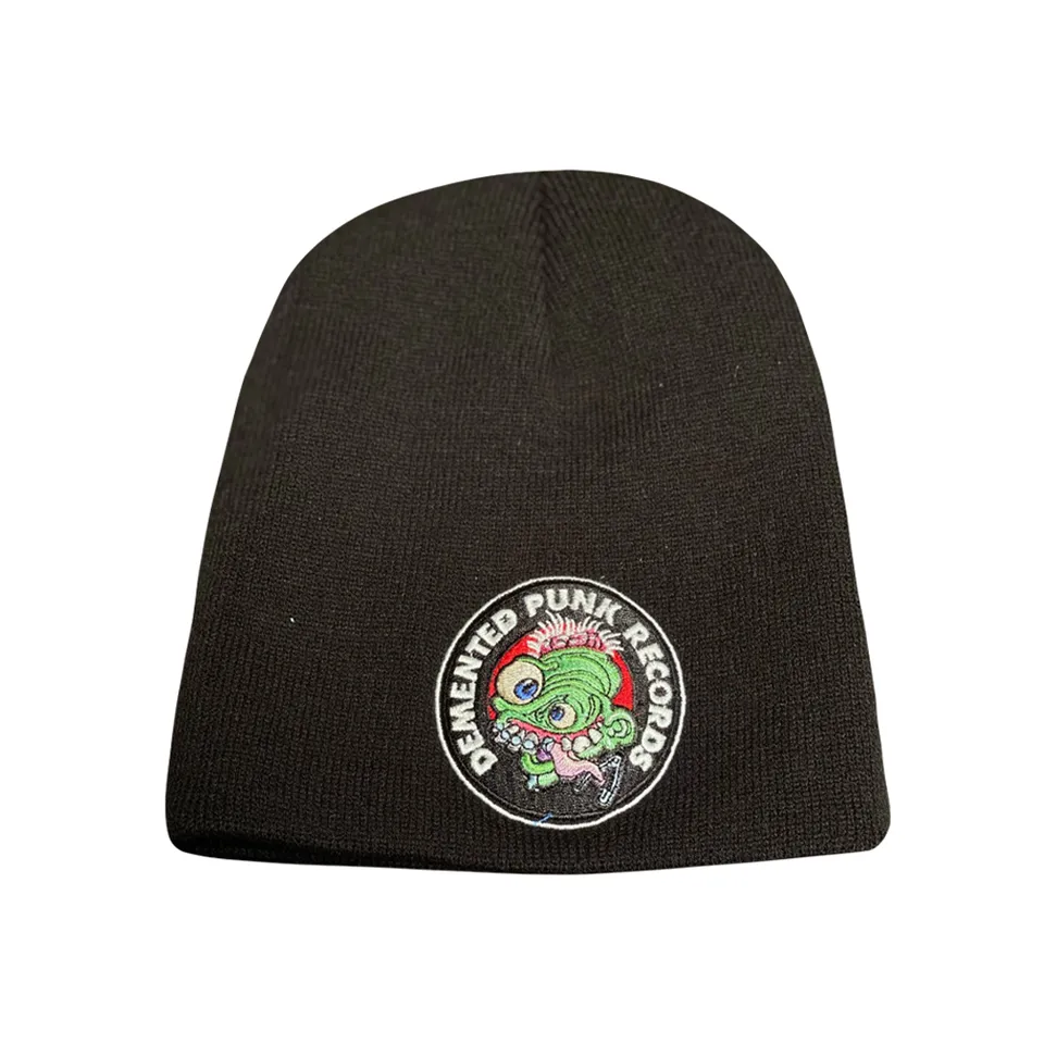 Demented Punk Logo bonnet brodé taille unique