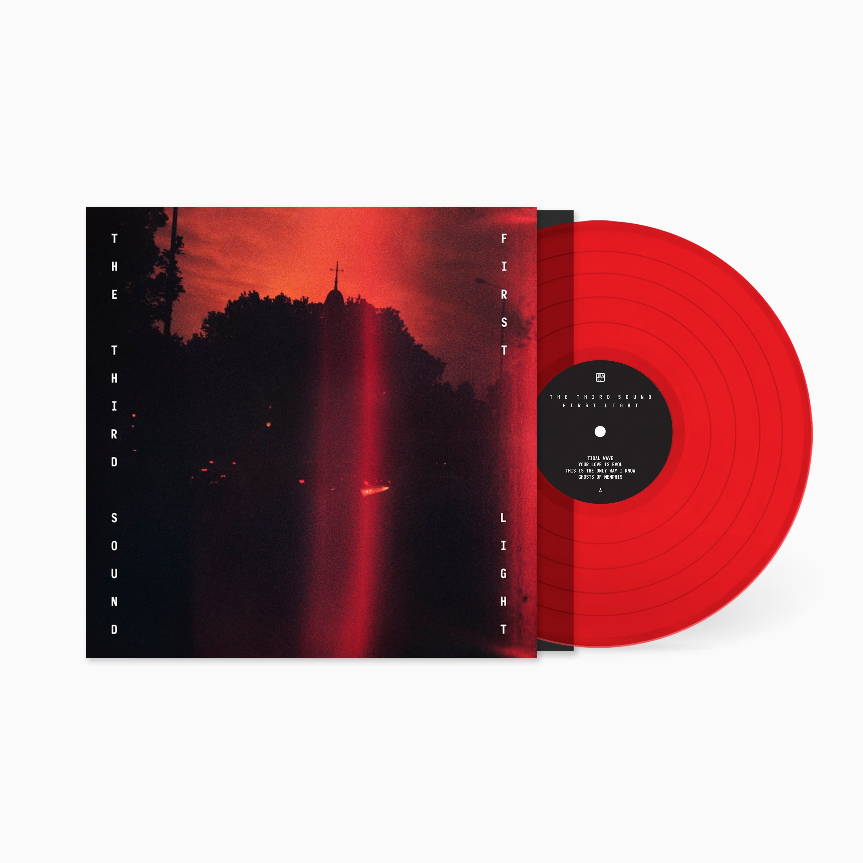 The Third Sound First Light vinyle rouge transparent post-punk