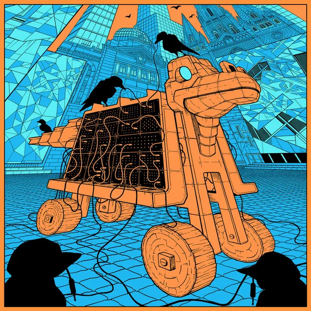 King Gizzard Ravin In Melbourne 25 coffret 3LP couleur