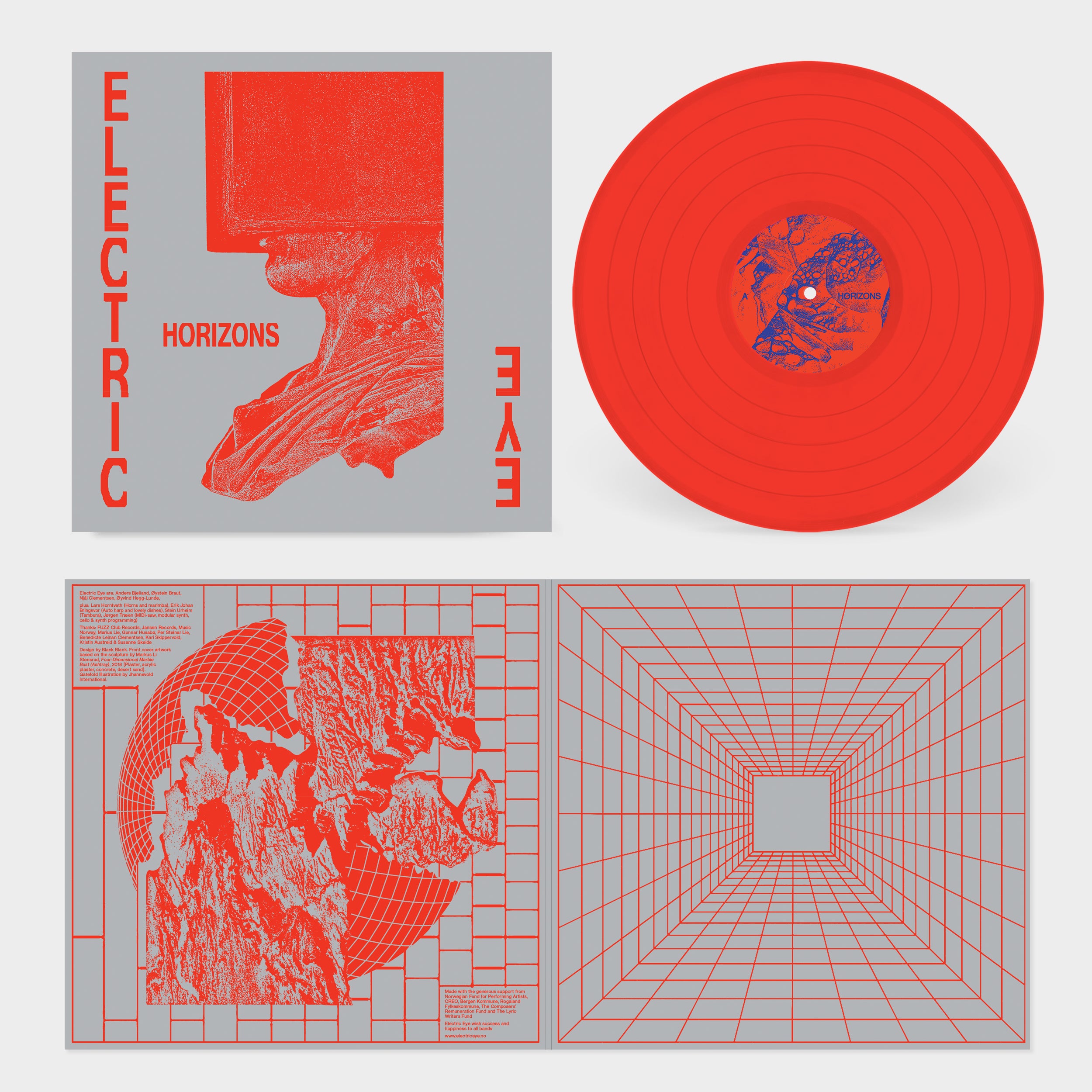 Electric Eye Horizons vinyle noir rock psychédélique