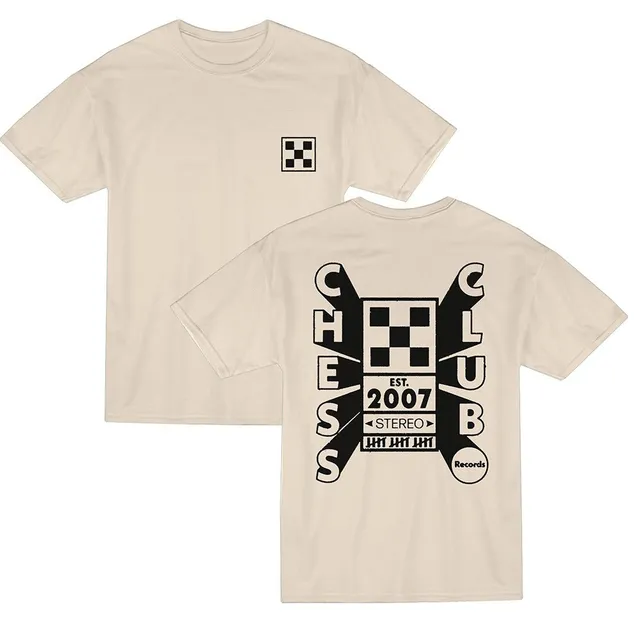 Chess Club Records 15th Anniversary t-shirt officiel