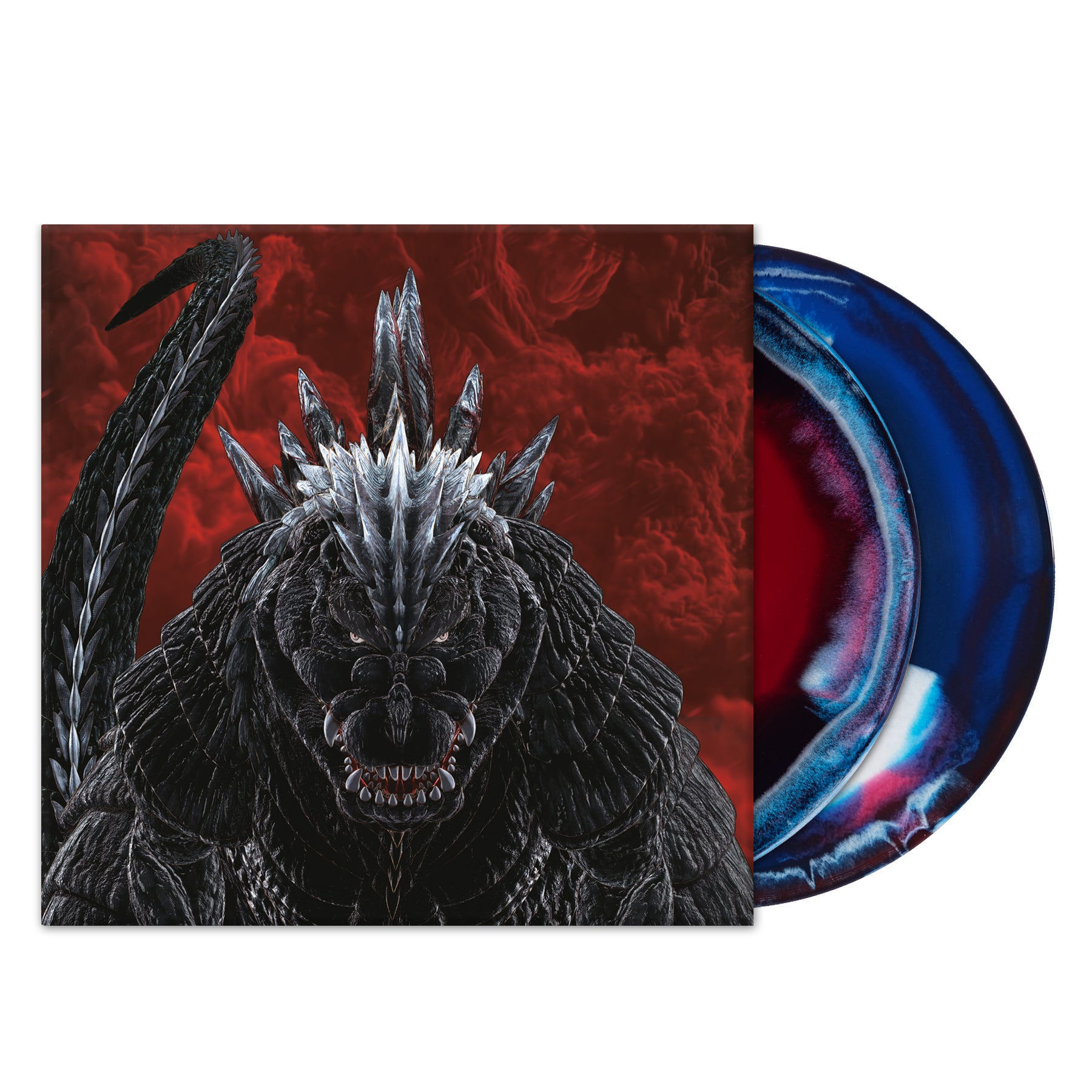 Waxwork Records Godzilla Singular Point double vinyle couleur
