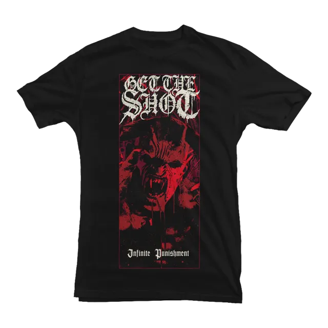 Get The Shot Infinite Punishment T-shirt noir coton bio
