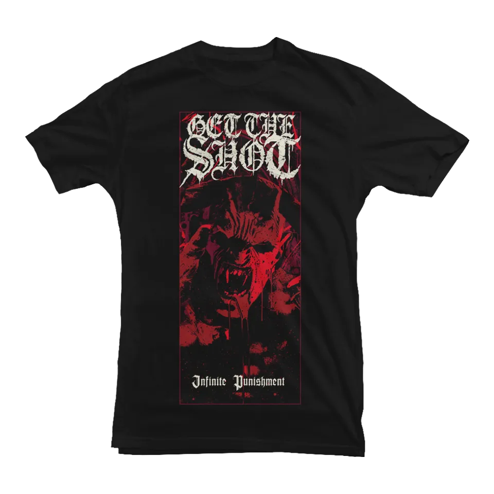 Get The Shot Infinite Punishment T-shirt noir coton bio