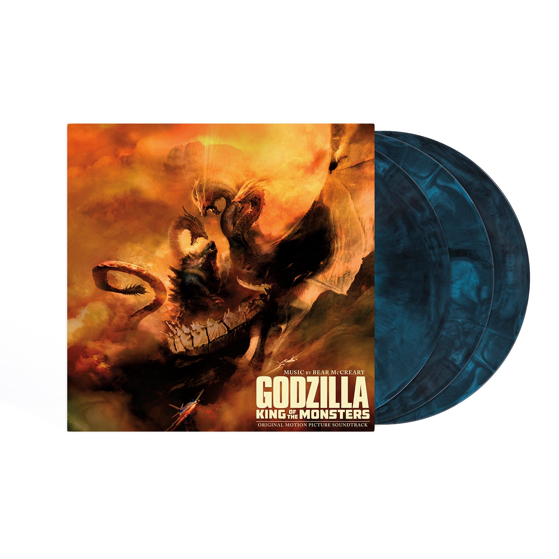 Waxwork Records Godzilla King Monsters vinyle triple LP Godzilla