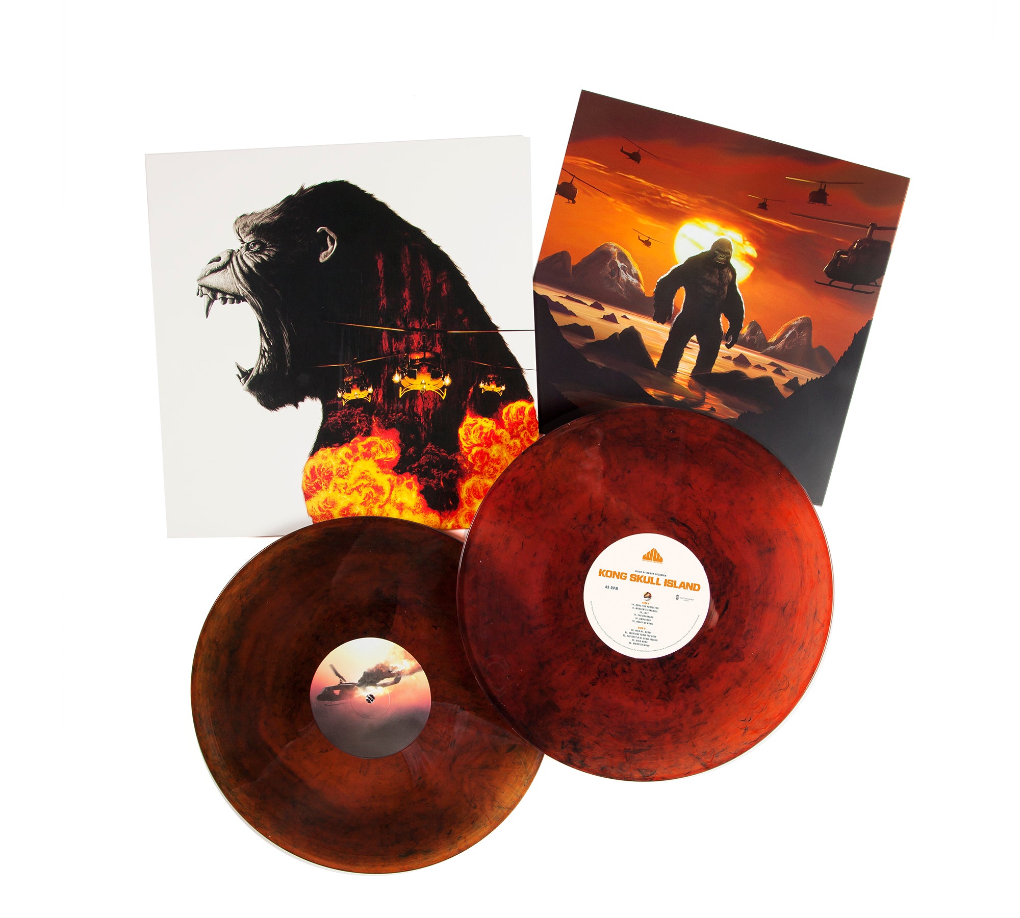 Waxwork Records Kong Skull Island vinyle lava Henry Jackman