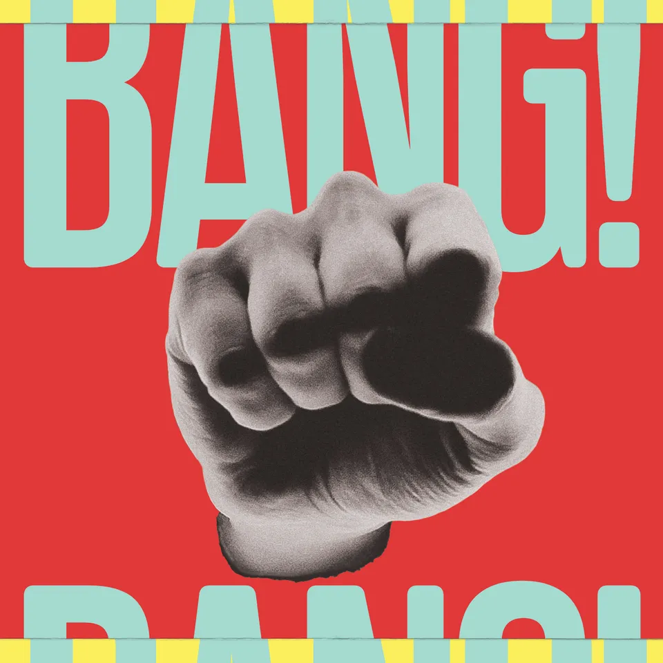 The Gluts Bang vinyle jaune LP standard